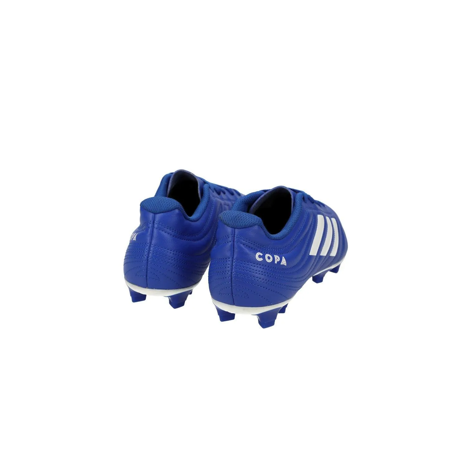 Adidas Copa 20.4 Fg Soccer Sport Shoes Coated Fabric Blue Colour For Kids