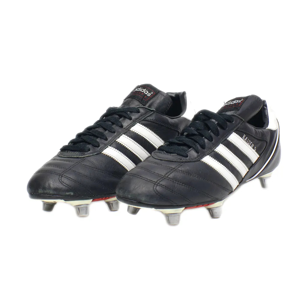 Adidas Kaiser 5 Sport Shoes Leather Black Colour For Men