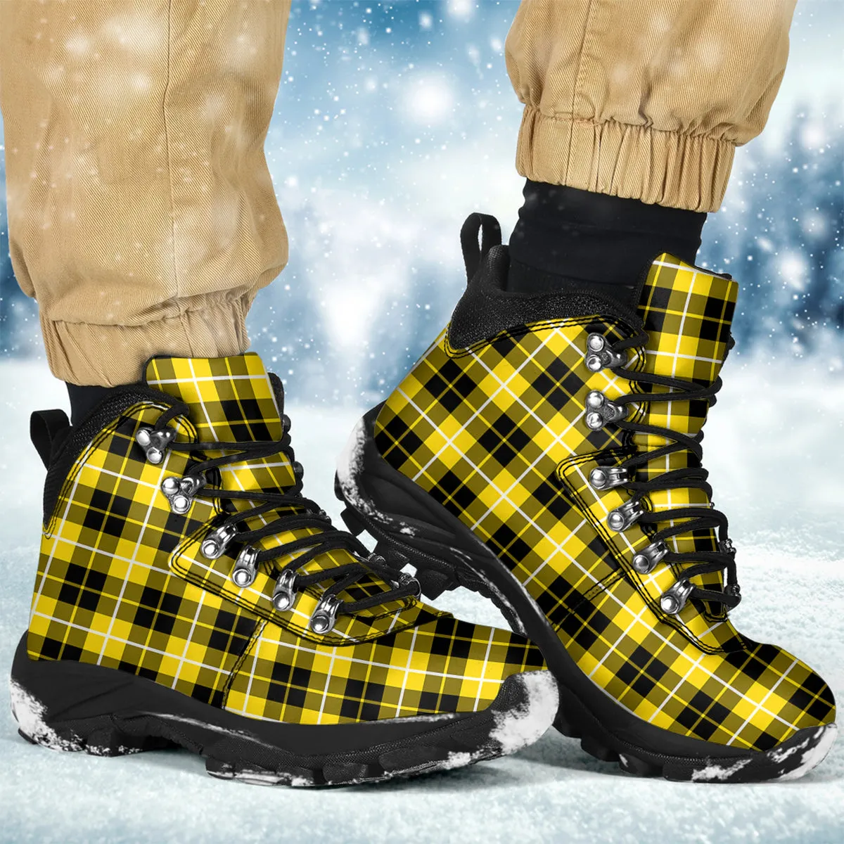 Barclay Dress Modern Tartan Alpine Boots