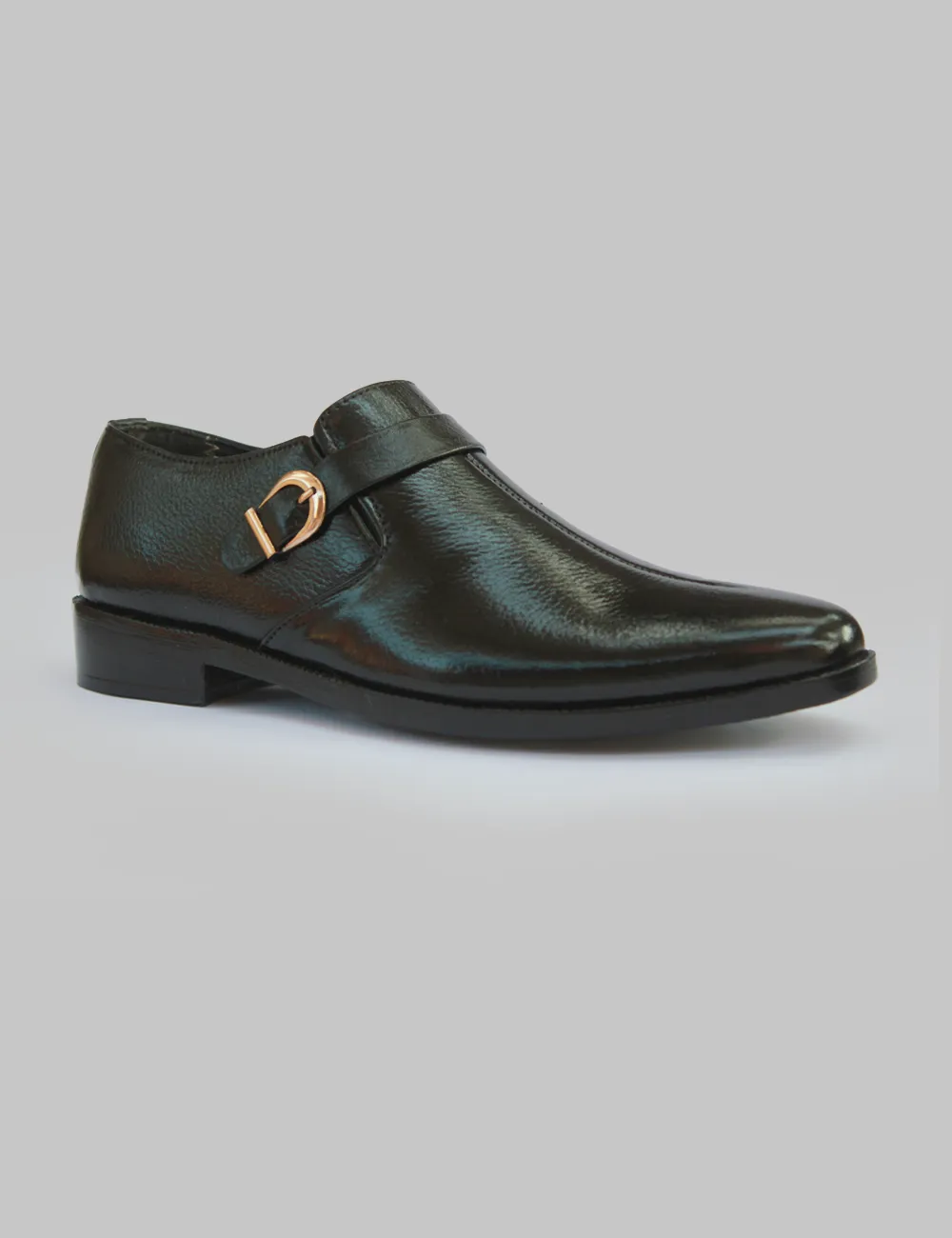 Black | Leather Formal Moccasin for Men