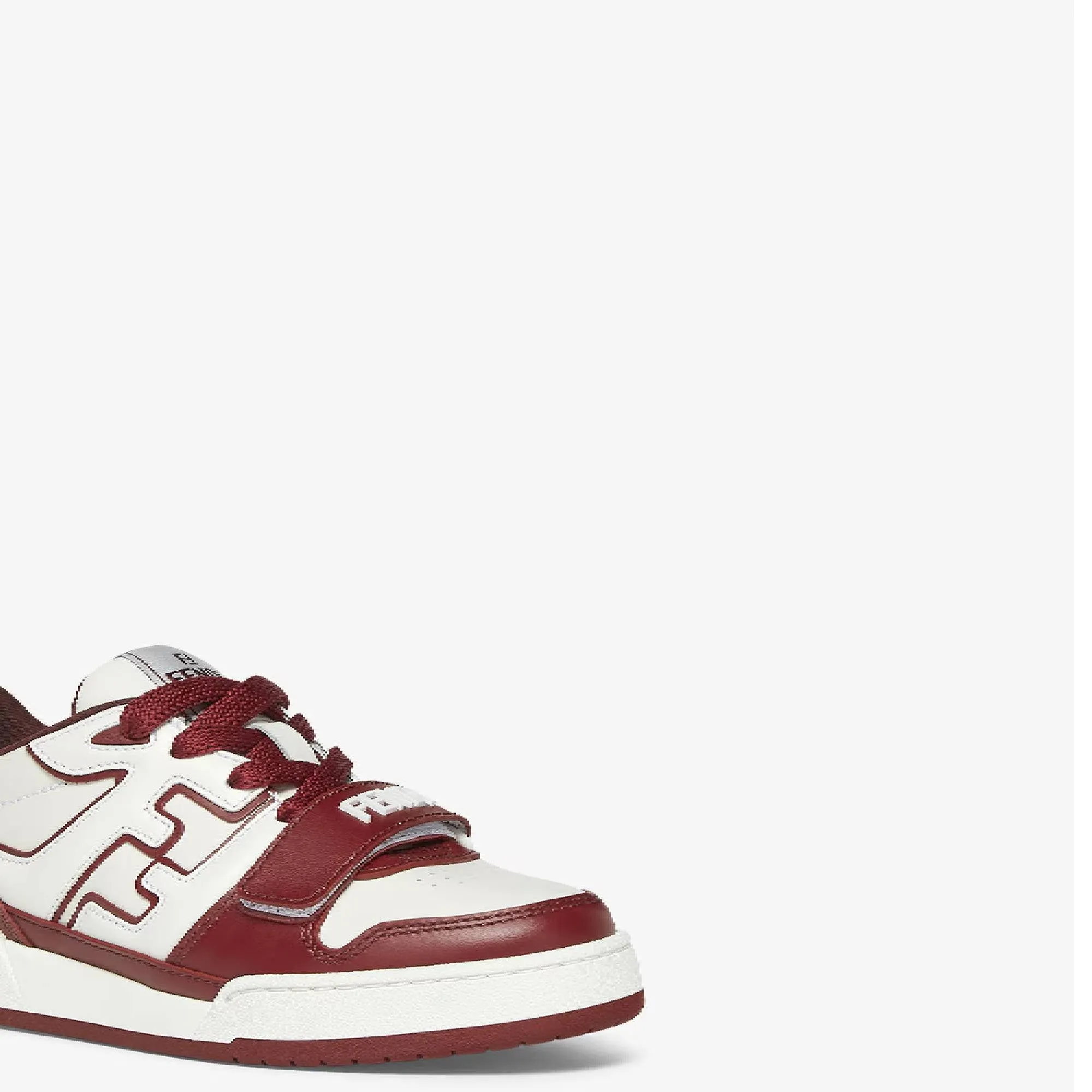 Bordeaux Low-Top Luxury Sneakers