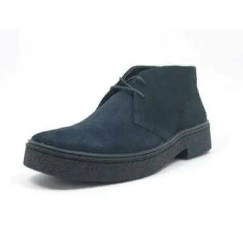 British Walkers Playboy Classic Men's Navy Blue Suede