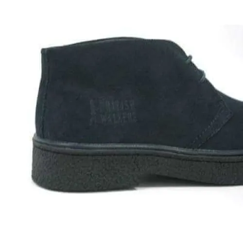 British Walkers Playboy Classic Men's Navy Blue Suede