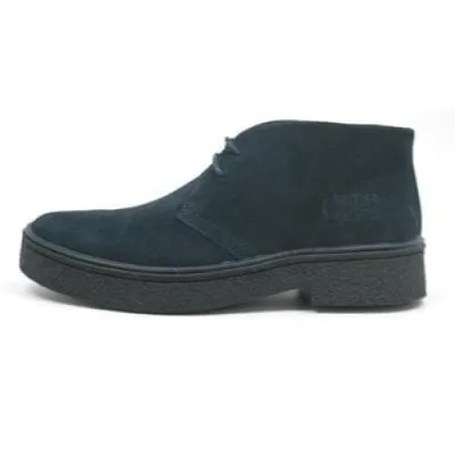 British Walkers Playboy Classic Men's Navy Blue Suede