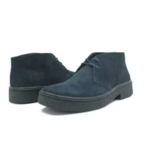 British Walkers Playboy Classic Men's Navy Blue Suede