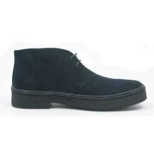 British Walkers Playboy Classic Men's Navy Blue Suede