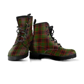 Buchan Tartan Leather Boots