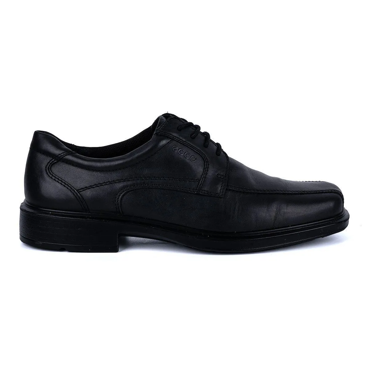 Ecco Helinski Formal Lace Ups Leather Black Colour For Men