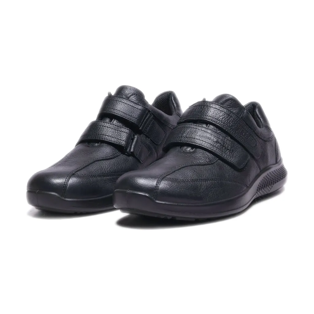 Gallus Casual Shoes Leather Black Colour For Men