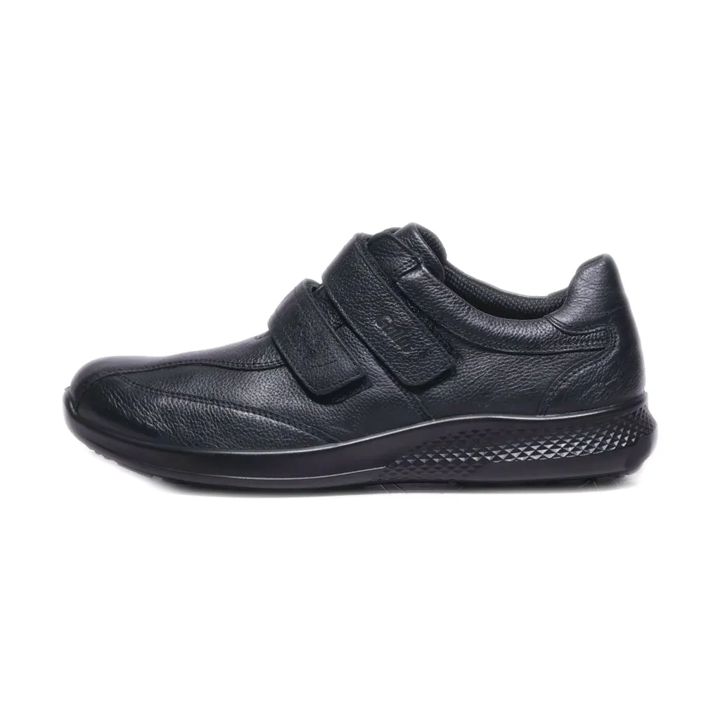 Gallus Casual Shoes Leather Black Colour For Men