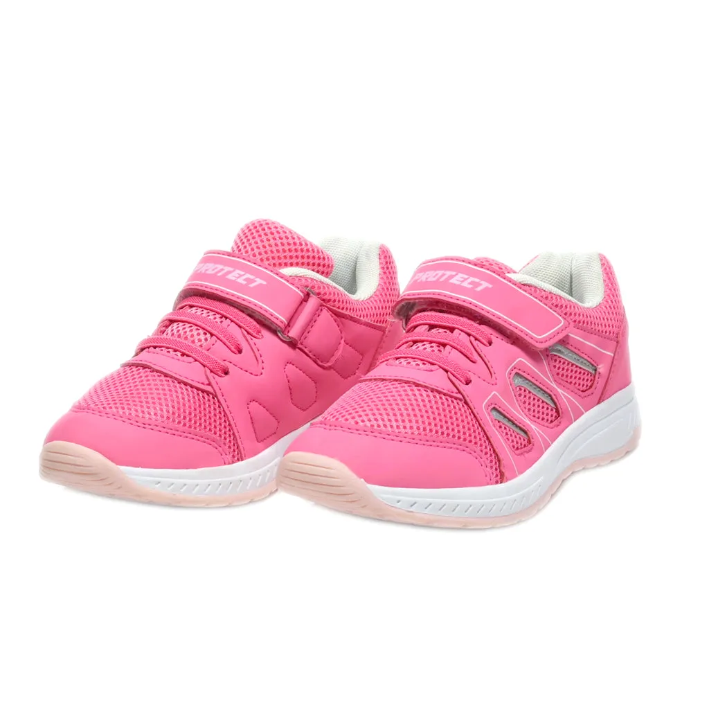 Graceland Protect Sport Shoes Leather Pink Colour For Kids