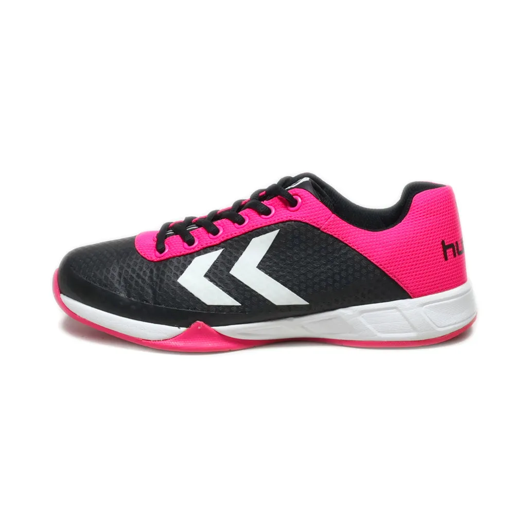 Hummel Sport Shoes Pu Leather Black Colour For Women