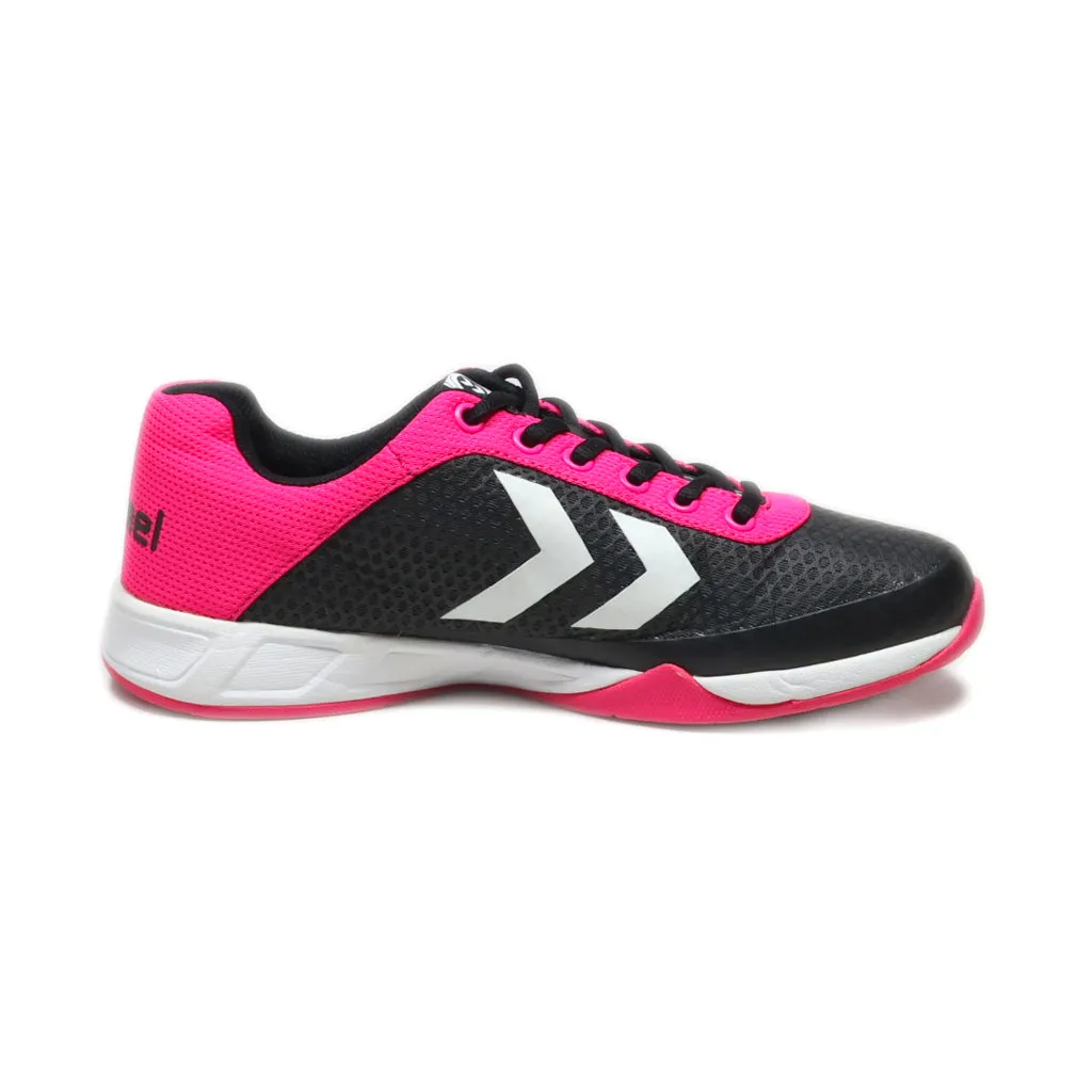 Hummel Sport Shoes Pu Leather Black Colour For Women