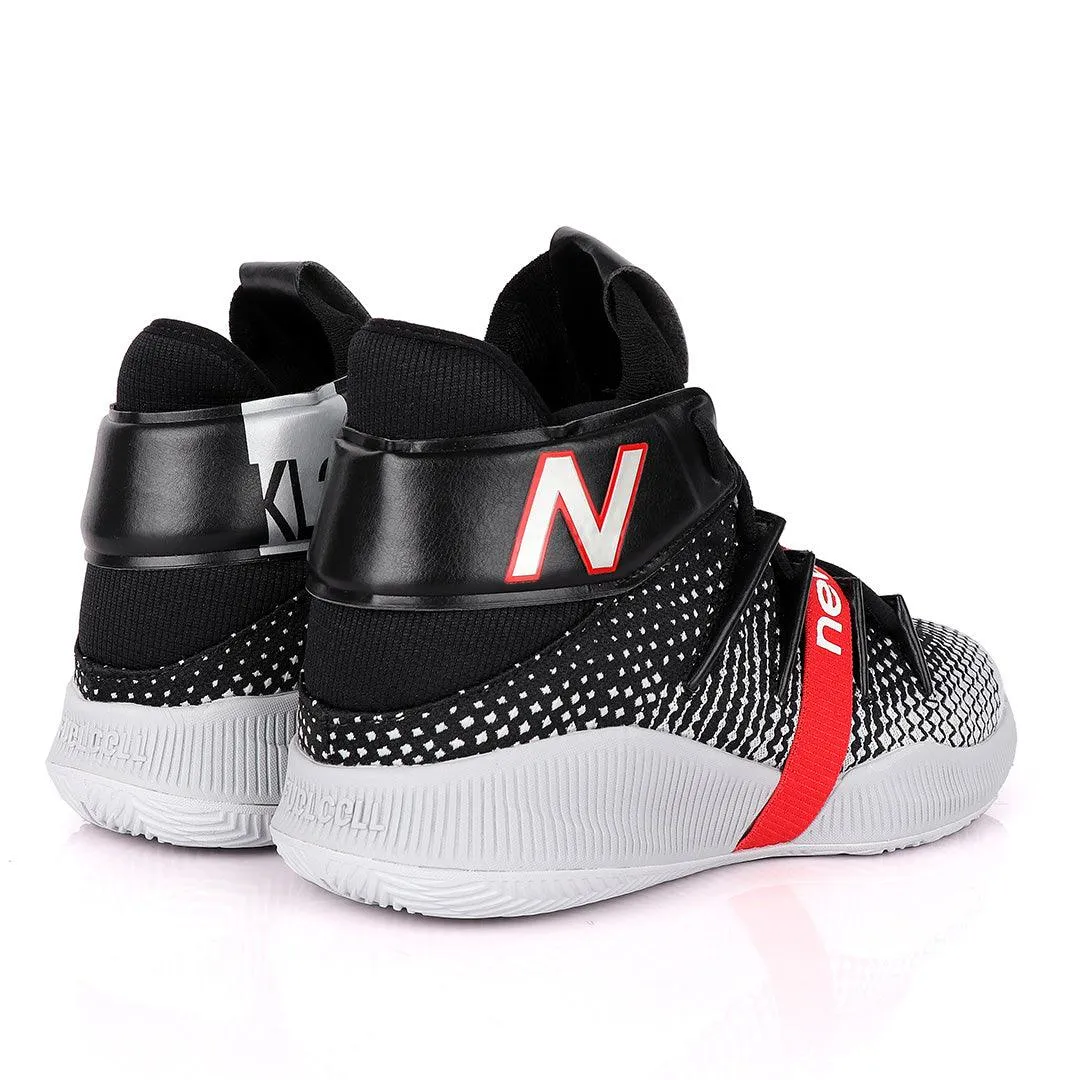 NB Omn1 Playoffs Nba Men Basketball Grey and Black Sneakers