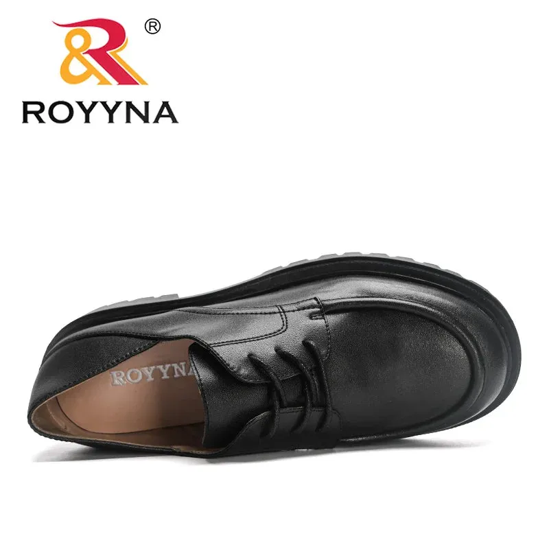 ROYYNA Classic Casual Chunky Lace-up Shoes