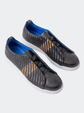 Shoe Casual KnitNavy Black