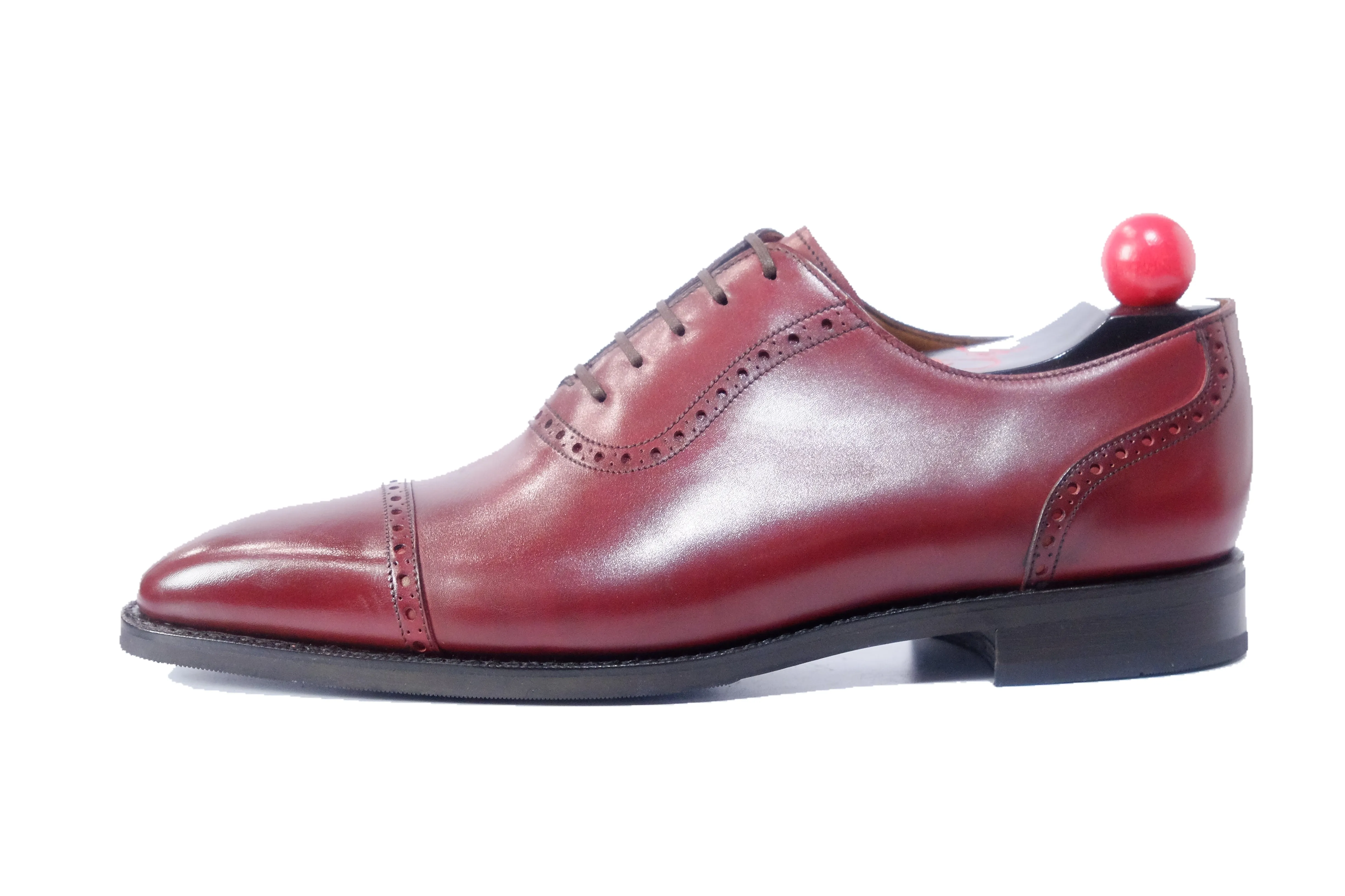 Sunnyside - MTO - Burgundy Calf - MGF Last - City Rubber Sole