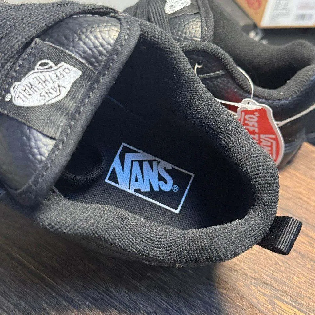 VANS KNU Skool Leather Full Black